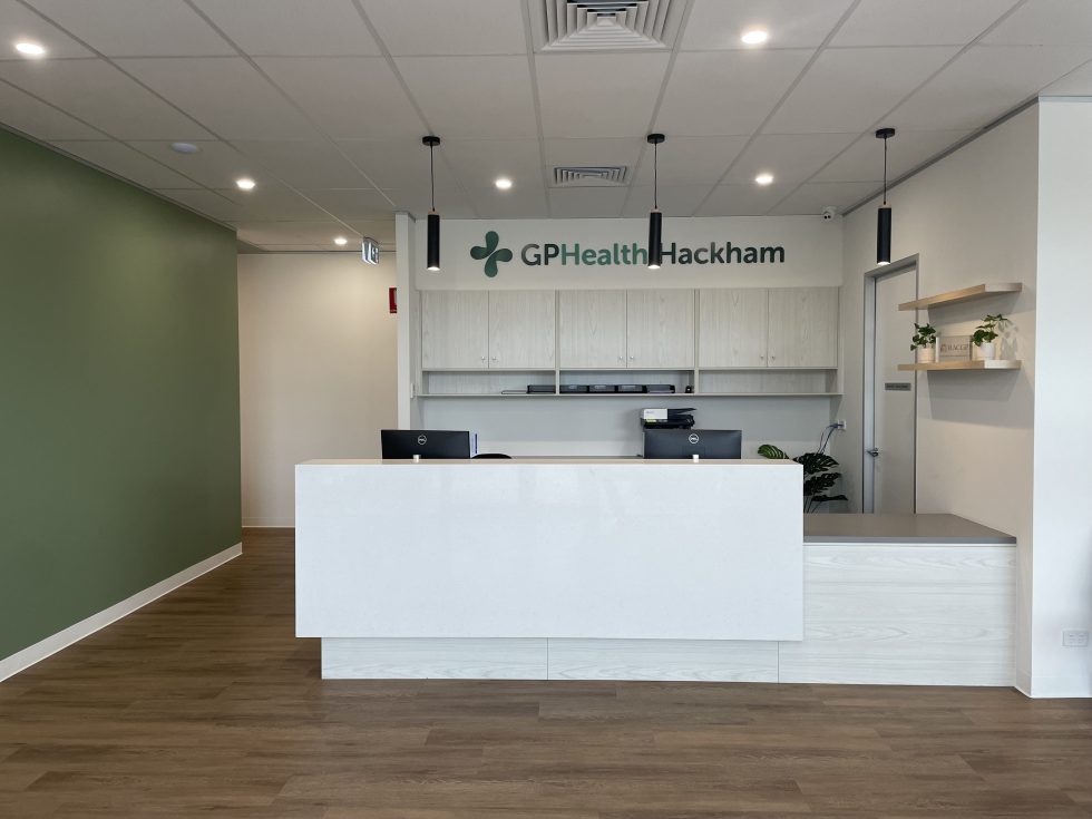 GP Health Hackham - Reception Area